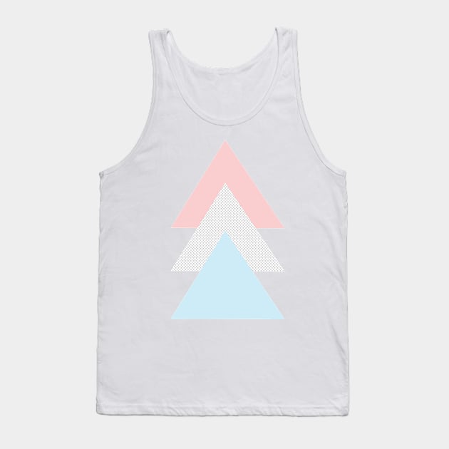 Three calm scandinave triangles Tank Top by Nathalodi